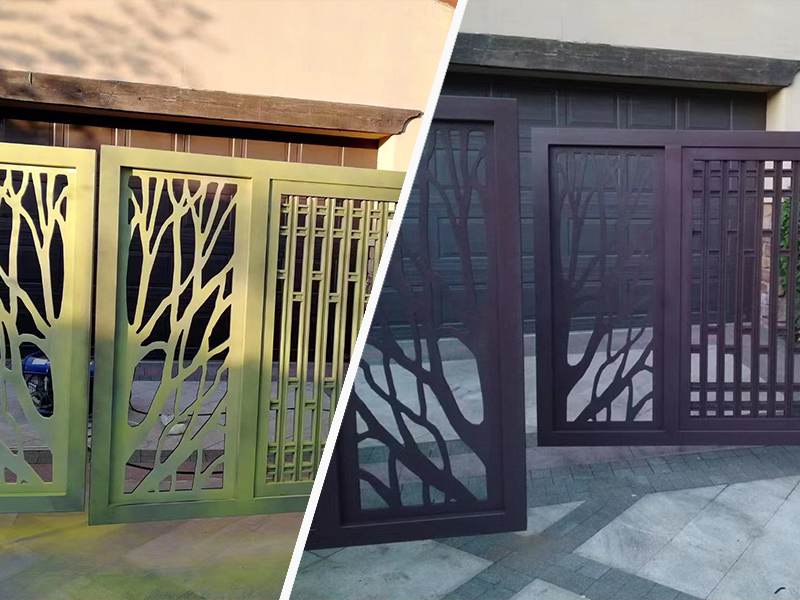 庭院門(mén)墻噴漆