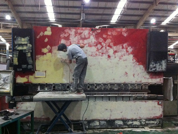 沈陽(yáng)二手設備翻新噴漆需要注意的要點(diǎn)有哪些